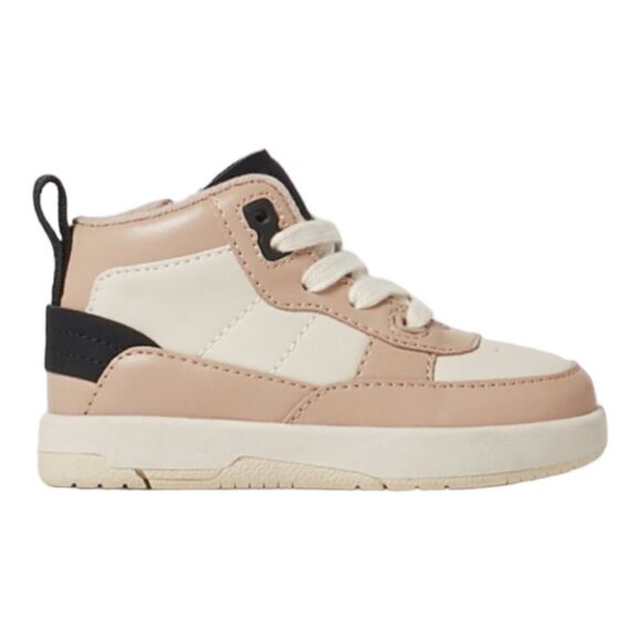 ZARA Kids | Pink | RETRO HIGH TOP SNEAKERS - Picture 4 of 8